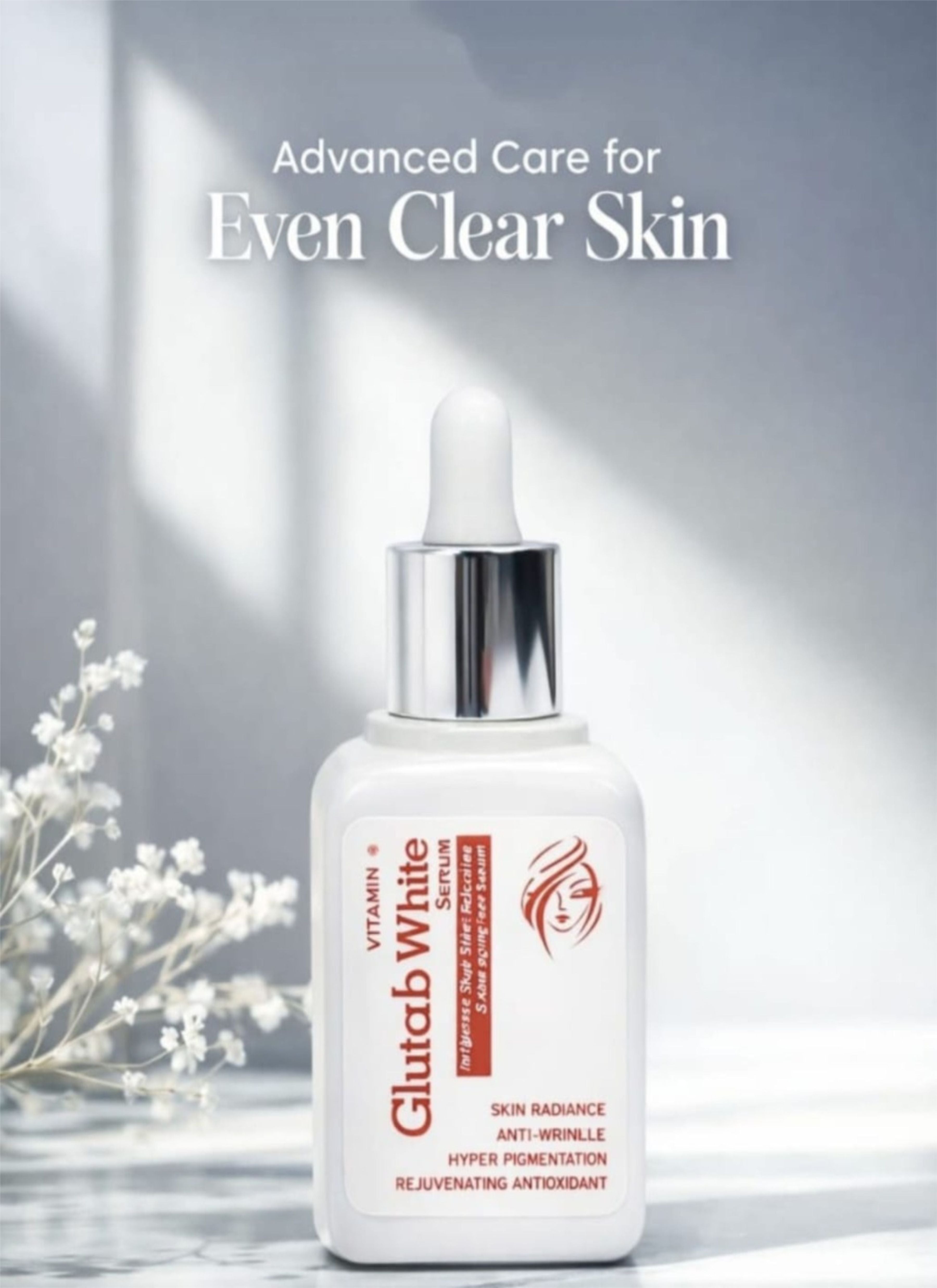 How to apply Gluthione & Vitamin Serum on face ?