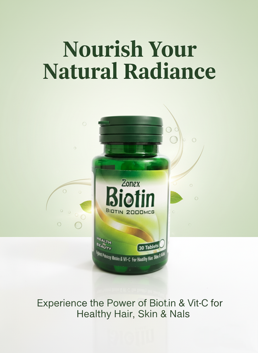 Biotin 2000 mcg Tablets (30)